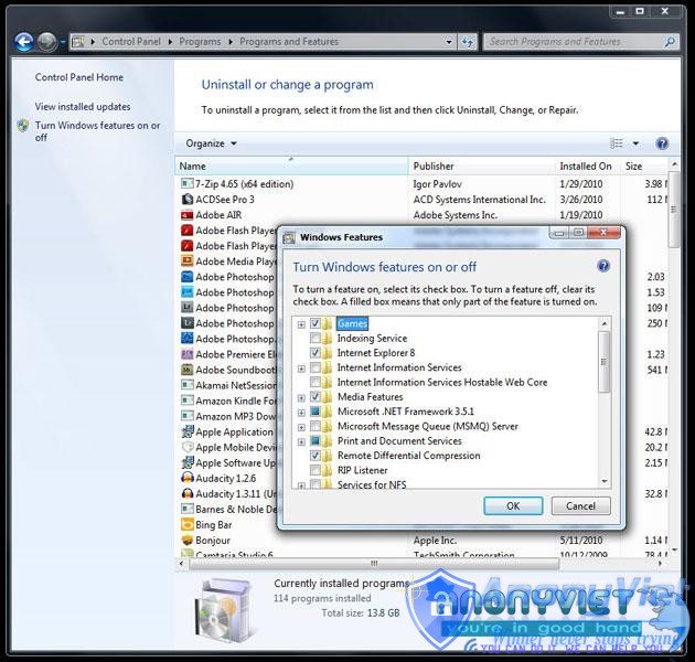 Gỡ bỏ bloatware