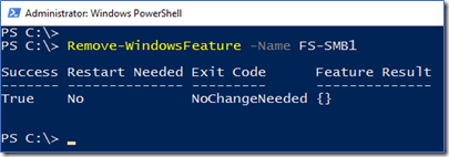 Server PowerShell method