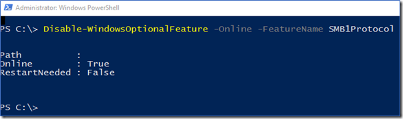 Windows Powershell as Administrator