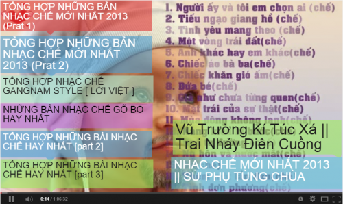 Hình ảnh quảng cáo ở video khi xem trên youtube
