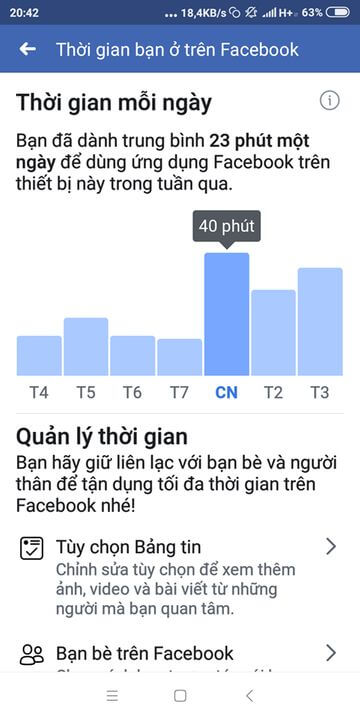  quáº£n lÃ½ Thá»i gian báº¡n á» trÃªn Facebook