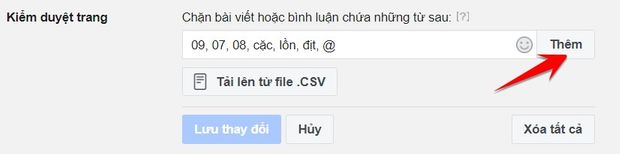 LÆ°u thay Äá»i