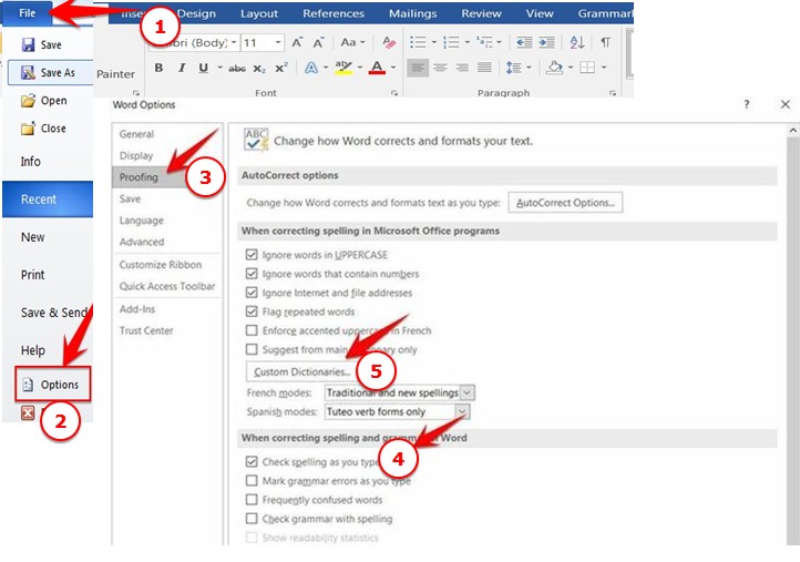 Check spelling as you type tiếng Việt