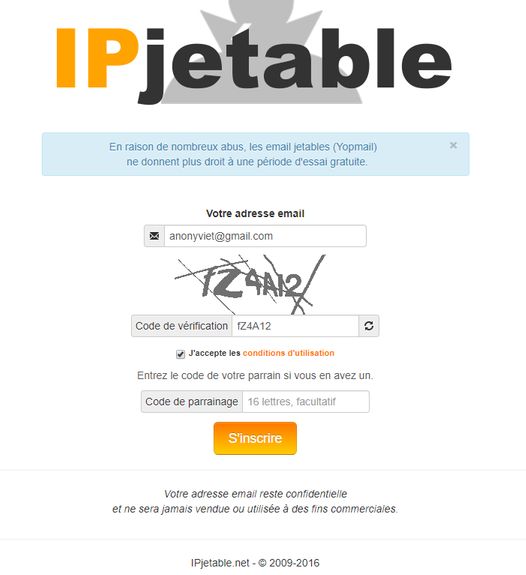 mở port bằng ipjetable